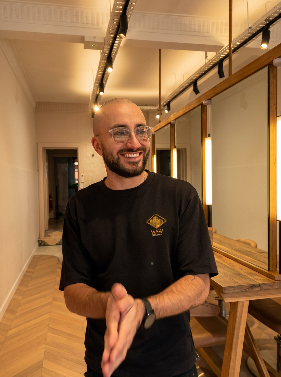 WAW Building founder on site